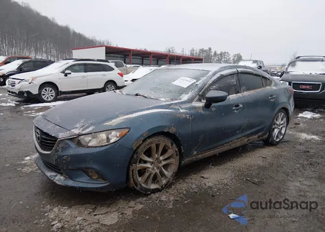 2014 Mazda Mazda6 I Touring from USA, damaged, VIN JM1GJ1T65E1147627